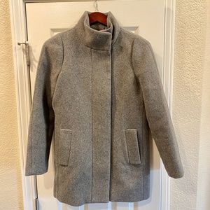 J Crew Mercantile Classic Wool Coat Size 0 Small